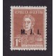 ARGENTINA SERVICIO OFICIAL GJ 409 ESTAMPILLA NUEVA MINT U$  0,90